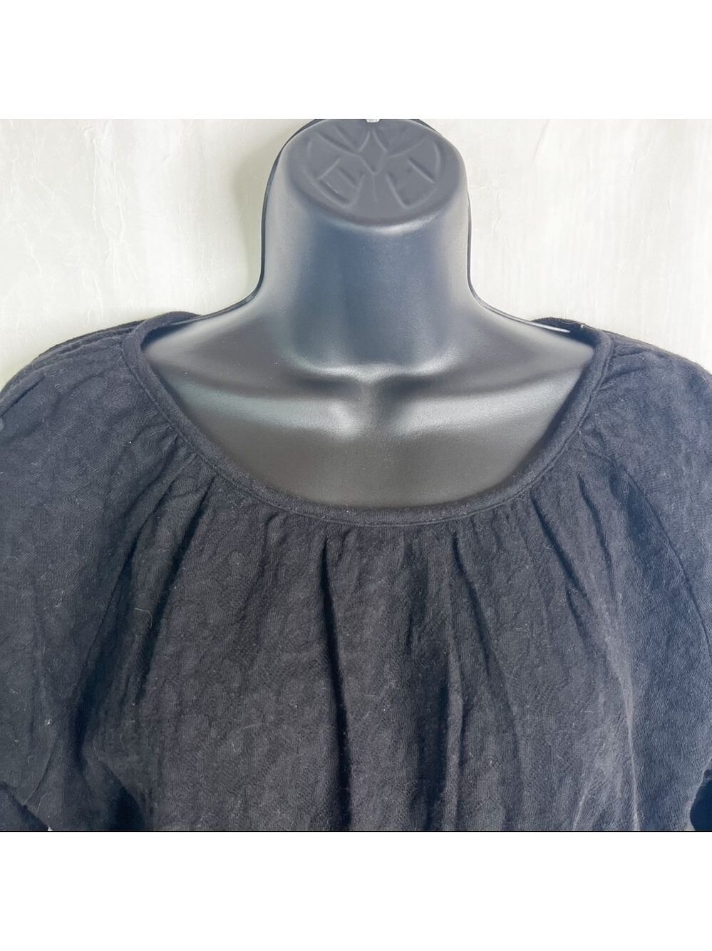 🦩 LUCKY BRAND Button Sleeve Peplum Top / 100% Cotton (🦩2 for $25) - Picture 6 of 15